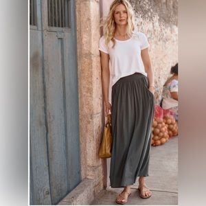 Garnet Hill Favorite Maxi Knit Skirt